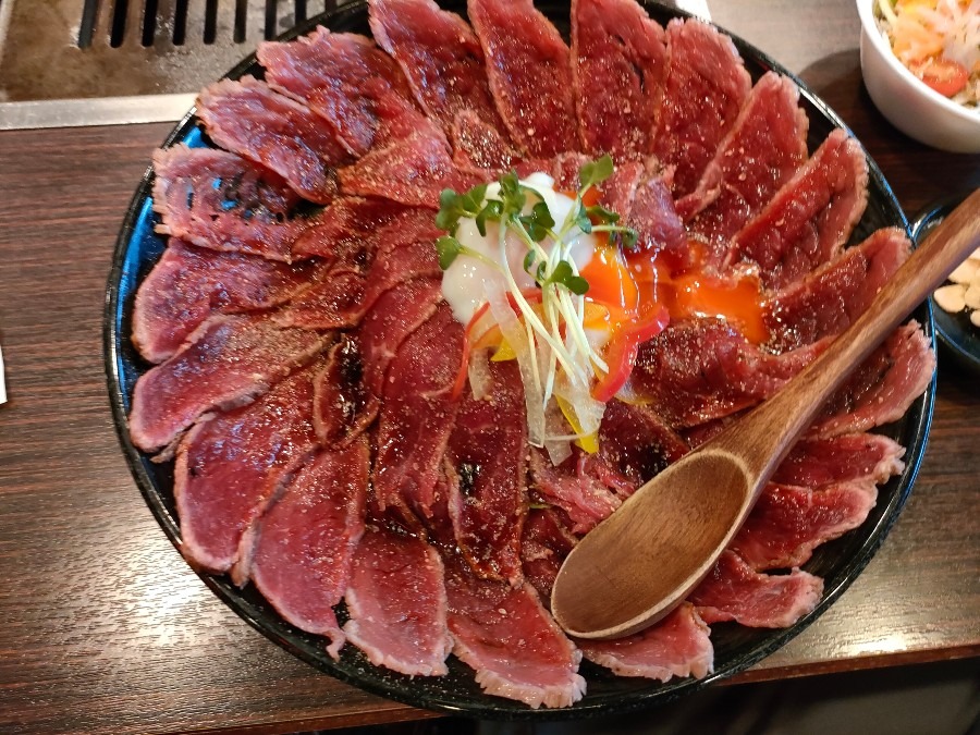 肉まみれ丼